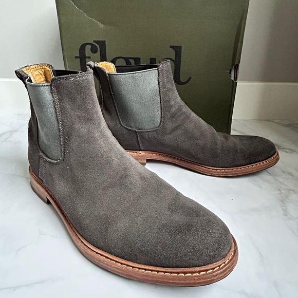 Floyd Suede Chelsea Boots - Sz 11 - Picture 1 of 12